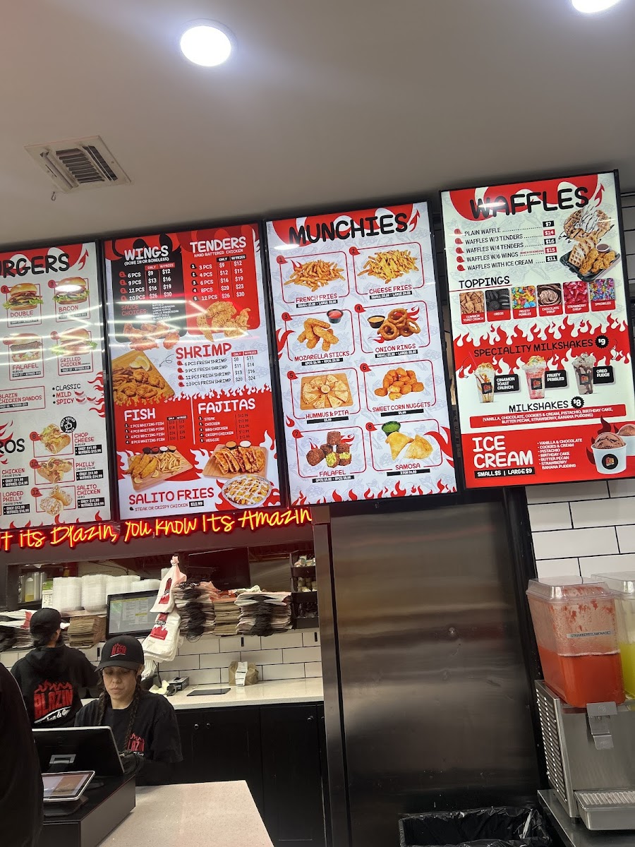 Blazin Chicken & Gyro Hackensack Menu - Image 4