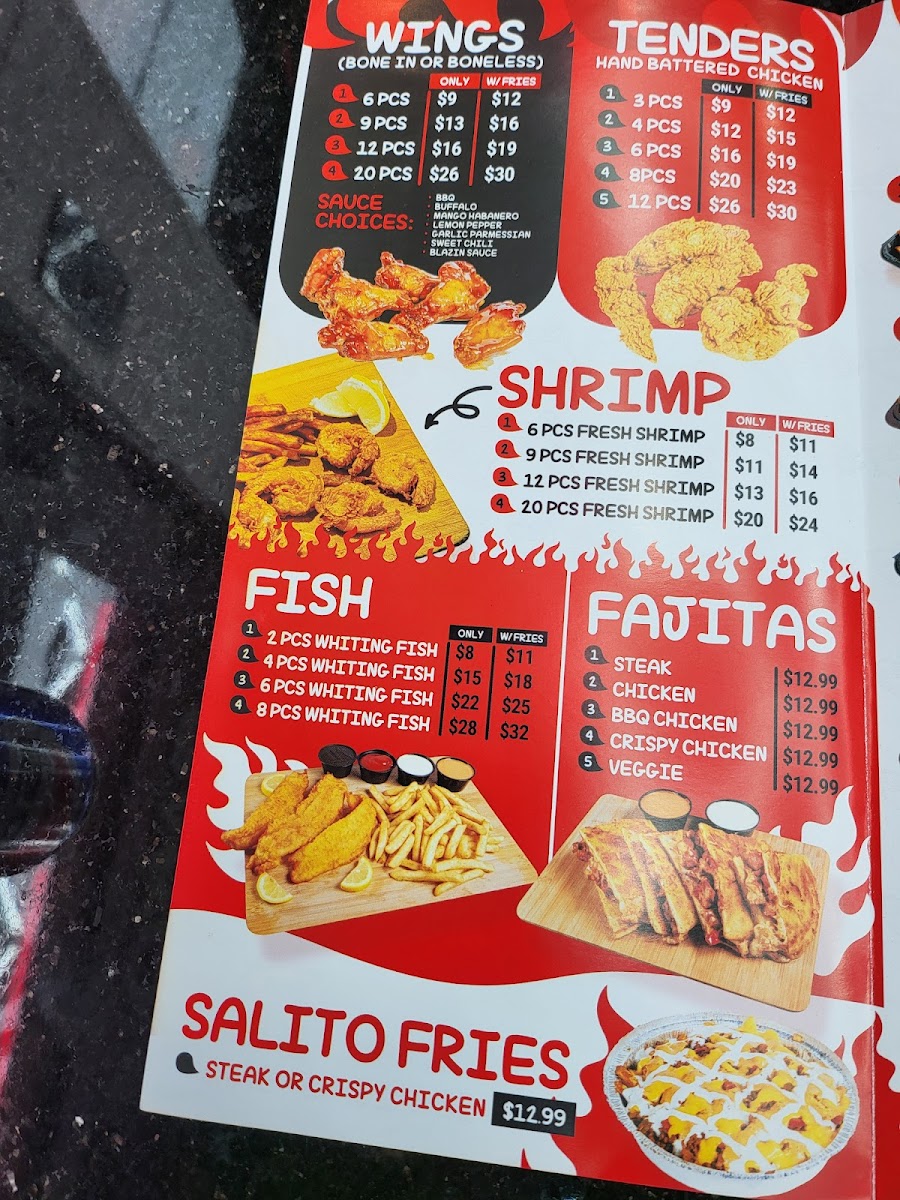 Blazin Chicken & Gyro Hackensack Menu - Image 5