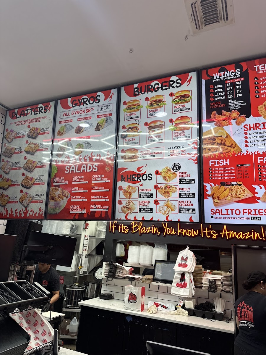 Blazin Chicken & Gyro Hackensack Menu - Image 6